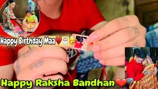 Happy Rakshabandhan❤️||Appan Gye Pind🌳||Mummi da birthday celebration🎂🥳|| Mayankvlogs😎|| Funny vlog😂
