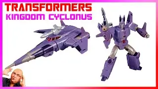 Transformers Kingdom Cyclonus - обзор на лучшую фигурку Циклона.