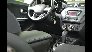Подлокотник   Киа Рио 3   Kia Rio 3 С ДВОЙНЫМ ДНОМ УСТАНОВКА