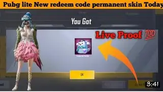 PUBG LITE REDEEM CODE TODAY🔥 pubg lite redeem codes