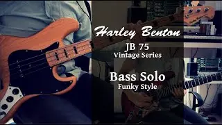 Harley Benton JB 75 Vintage Series -  Funky Bass Solo