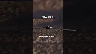 An Old Fighter Jet Can Be Futuristic✈️ (reupload) #aviation #plane #f22 #fighterjet