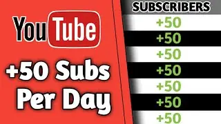 How to get first 1000 subscriber on YouTube fast | Every day 50 subscribe