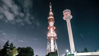 ISS flight over Poznań - International Space Station