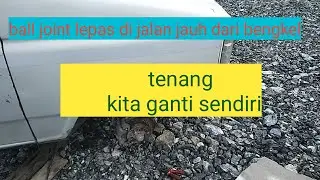 cara mengganti ball joint Isuzu panther