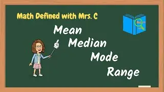 How to find a Mean Median Mode and Range|Measures of Center|Dot Plots|Math Defined