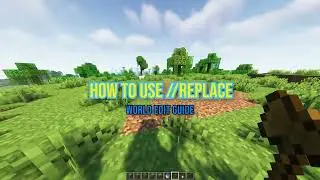 How to Use Replace Command in WorldEdit #viral #minecraft #minecraftbuilding