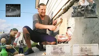 деревенский парень не боится разной работы и проводит эксперименты! нашёл тайник с деньгами!