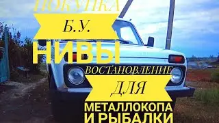 Нива 3д для металлокопа, новый проект на канале, покупка нивы 3д.