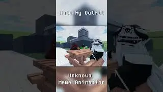 Rate my outfit (Roblox animation) 