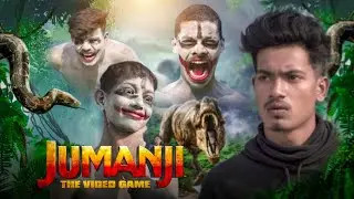 JUMANJI | VFX COMEDY VIDEO | MANJESH VFX | Part - 2