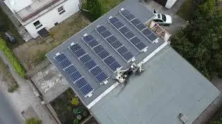 Instalacja na płaskim dachu