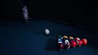 CINEMATIC Billiards Video Shot HANDHELD