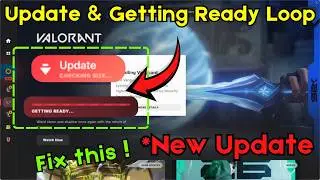 Valorant not updating stuck at update loop
