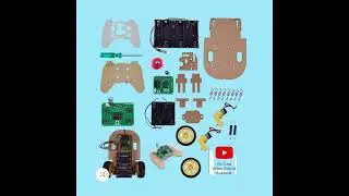 DIY Wireless Remote Controlled Robot STEM Education Learning Kit