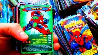 Spider-Man Heroes and Villains Cards