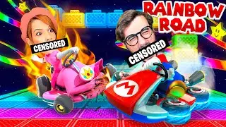 INSULTO I MIEI AMICI NELLA GARA ARCOBALENO DI MARIO KART 8 DELUXE!