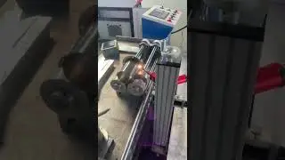 Полуавтоматическая лазерная сварка цилиндрический изделий