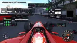 Ferrari F2001 Hotlap at Monaco
