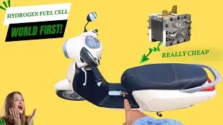 ✅ DIY world first hydrogen fuel cell motorcycle