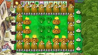 Plants vs Zombies Hack - Gatling Pea Vs 9999 Giga Gargantuar Vs Dr Zomboss