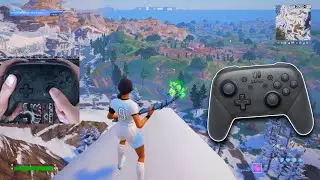 Nintendo Switch Pro Controller Fortnite Chapter 5 Handcam Gameplay