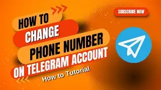How To Change Phone Number On Telegram | Change Telegram Account Phone Number | Telegram App