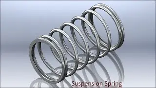 Suspension Spring || Siemens NX  Tutorial