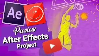Basketball Intro - PREVIEW - snowcake After Effects Template