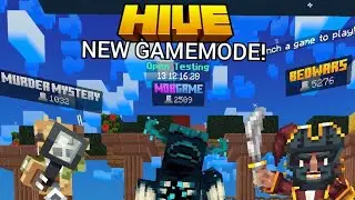 Playing the brand new hive gamemode 