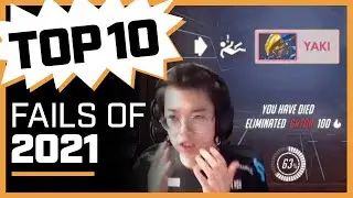 💀 Top 10 Overwatch FAILS of 2021