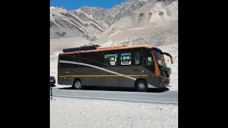 Caravan in Ladakh  | Luxury Motorhome In Mountains | Designed By JCBL | @AirVistara