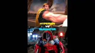 HYPERION VS GLADIATOR #mcoc #marvelcontestofchampions #shorts