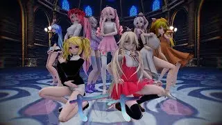≡MMD≡ Rin Luka Miku Tei Teto Neru Haku Gumi Ia - TT [4KUHD60FPS][Eng Sub]