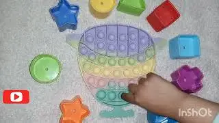 Fidget toys popit game | how to play popit game | little Angel