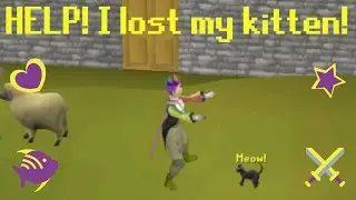 Help! I Lost My Kitten! Vanilla's Fishing Adventures #2 - OSRS