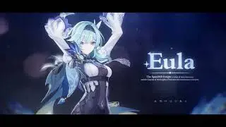 Eula Dance 4k 60fps   Genshin Impact