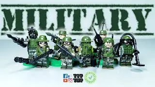⛔ [FULL] LEGO SEMBO Block Unboxing Review 【CUSTOM】 LEGO Military Minifigures MOC Build 乐高 ЛЕГО 레고 レゴ