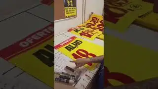 This woman can perfectly hand draw signs #signpainting #lettering #art #shorts