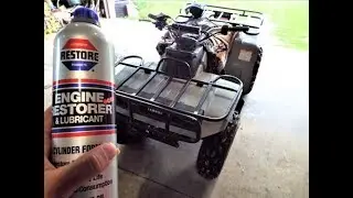 Testing Engine Restore on a Four Wheeler