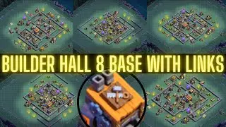 BUILDER HALL 8 BASE WITH LINK ! Builder Base 8 Copy Link ! best builder base 8 copy link 2021