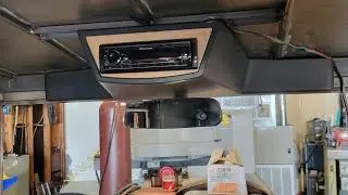 29 Chevy Project Part 23: Making overhead radio and wiper motor console for truck
