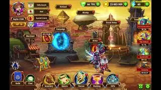 Hero Wars- Getting my first hero to RED+2!