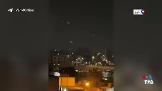 ویدیوی منتسب به انفجارهای پس از حمله هوایی در اهواز -بامداد ۲ مرداد ۱۴۰۵