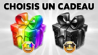 🎁 CHOISIS TON CADEAU...! NOIR OU ARC-EN-CIEL 🌈🖤 Es-tu une personne CHANCEUSE ?