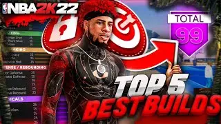 TOP 5 BEST BUILDS IN NBA 2K22 *AFTER PATCH 3* STAX REVEALS THE MUST HAVE BUILDS IN NBA 2K22!