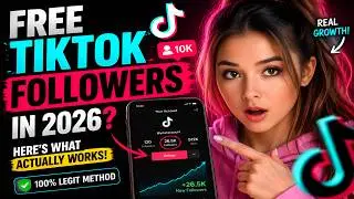 Free TikTok Followers in 2026? Here's What Actually Works (100% Legit Method)