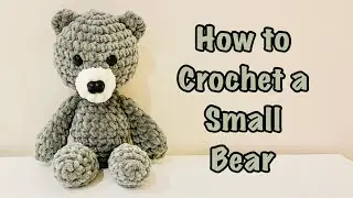 How to crochet a Bear 🐻 / Crochet Plush bear/ Easy Crochet/Amigurumi tutorial for beginners.
