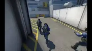 Как в соло принимать аутсайд на de_nuke