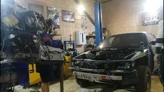 SWAP 1JZ GTE ЗА 10 МИНУТ